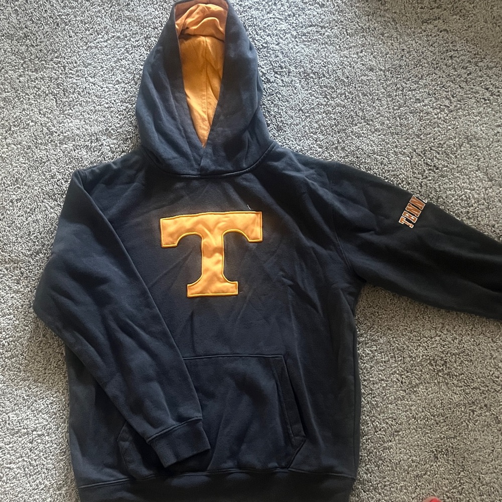 Kids Black and Orange Hoodie